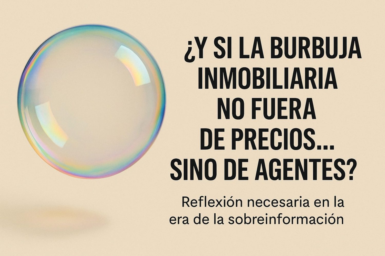 Imagen Burbuja inmobiliaria